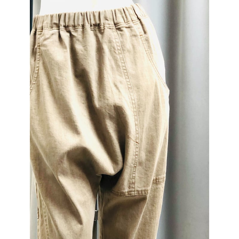 デザイナーブランドCRESCENT デニムサルエルパンツ | WANT's