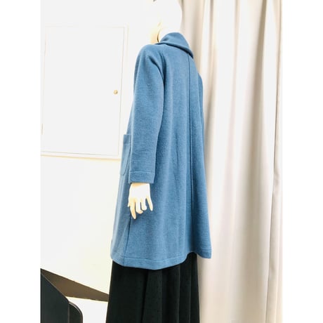 ＩＮＴＥＲＬＩＮＥＡＩＲＥ    　ヘチマカラー前ボタンウールコート