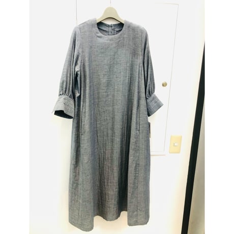 ＡＢＣＡ  ＢＬＡＮＣ  　五部袖コットンワンピース