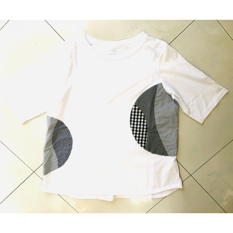 Ｐａｒｔｉｃｕｌａｒ   クールネック五部袖Ｔシャツ