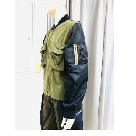 ＣＲＥＳＣＥＮＴ  　前ポケット袖切り替えブルゾン