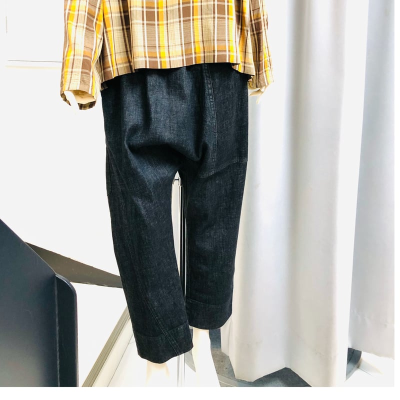 デザイナーブランドCRESCENT デニムサルエルパンツ | WANT's デザイナーブランドCRESCENT デニムサルエルパンツ | WANT's