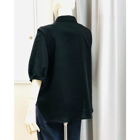 ＡＢＣＡ  ＢＬＡＮＣ  　ハマカラーラグラン袖ブラウス