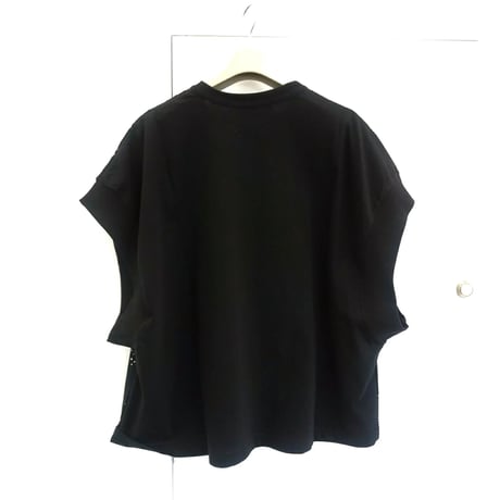 デザイナーブランドgomme   ルーズメッシュＴシャツ