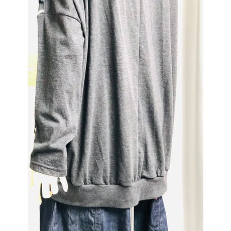 デザイナーブランドｇｏｍｍｅ　ラグランモダンプリントビッグＴシャツ