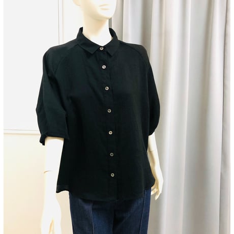 ＡＢＣＡ  ＢＬＡＮＣ  　ハマカラーラグラン袖ブラウス