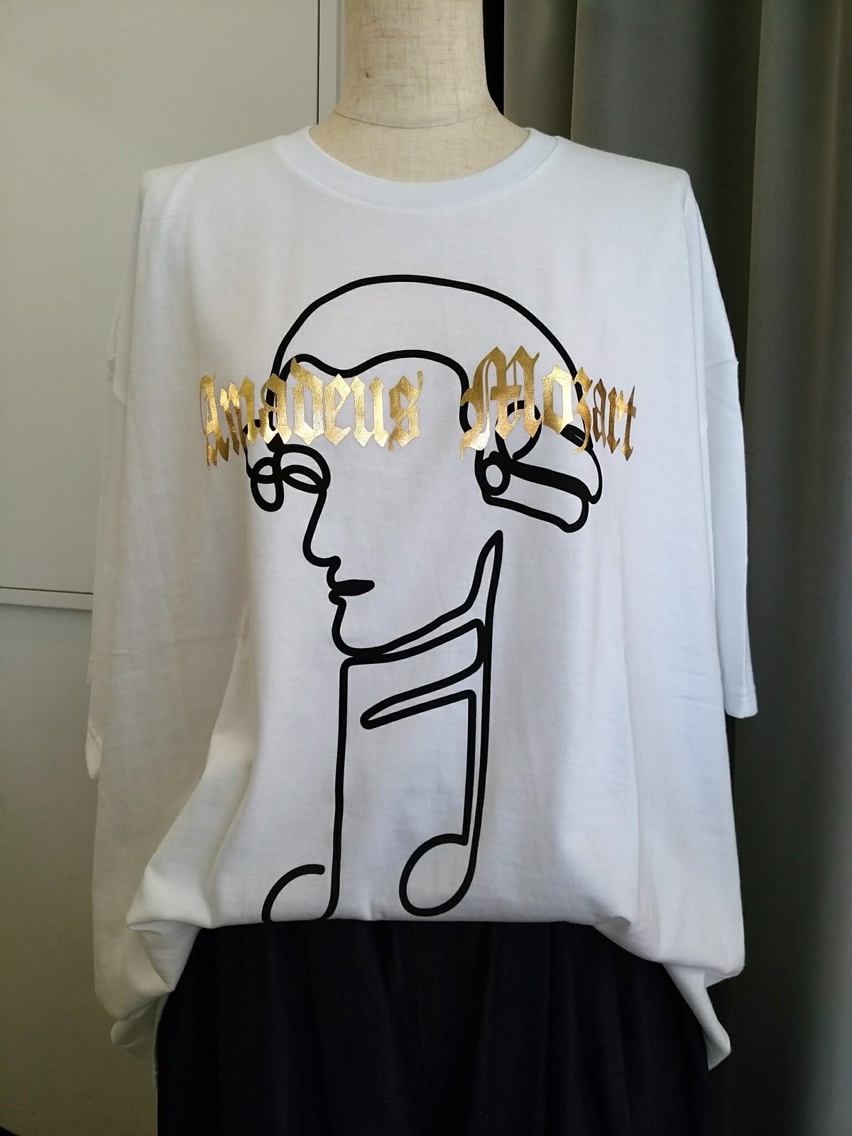 デザイナーブランドgomme モーツァルトTシャツ | WANT's