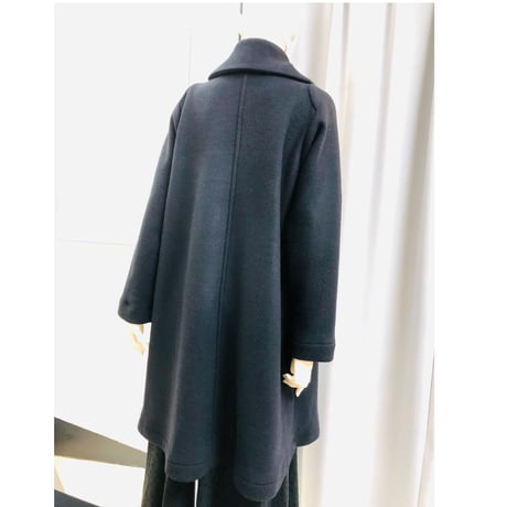 ＩＮＴＥＲＬＩＮＥＡＩＲＥ    　ヘチマカラー前ボタンウールコート