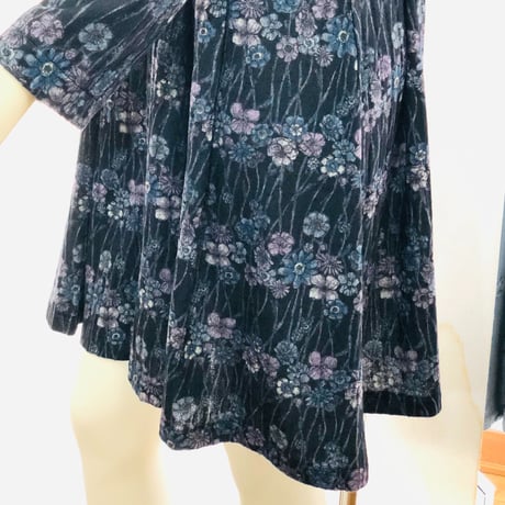 ＩＮＴＥＲＬＩＮＥＡＩＲＥ     ノーカラー刺繍チュニックワンピース