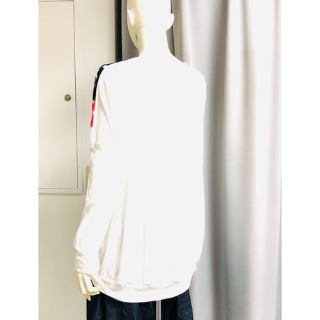 デザイナーブランドｇｏｍｍｅ　ラグランモダンプリントビッグＴシャツ