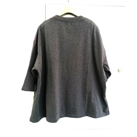 デザイナーブランドｇｏｍｍｅ   ７分丈ボリュームスクエアＴシャツ