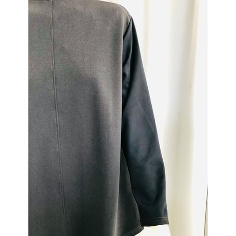 ＲＯＳＩＥＲ　 ボートネック袖切り替えカットソー