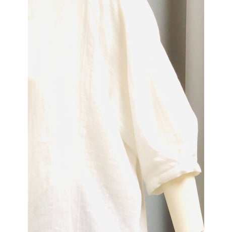 ＡＢＣＡ  ＢＬＡＮＣ  　ハマカラーラグラン袖ブラウス