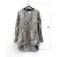 デザイナーブランドgomme   リンクスコクーンＴシャツ