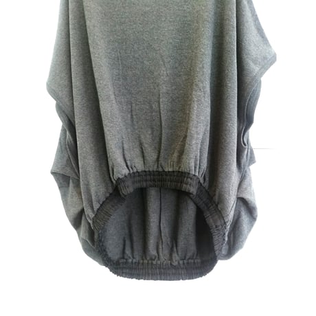 デザイナーブランドｇｏｍｍｅ   裏毛フェムギャザーＴシャツ