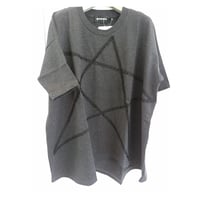 デザイナーブランドｇｏｍｍｅ   春物フリルテープ半袖ビックＴシャツ