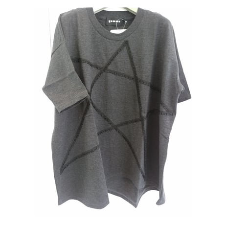 デザイナーブランドｇｏｍｍｅ   春物フリルテープ半袖ビックＴシャツ