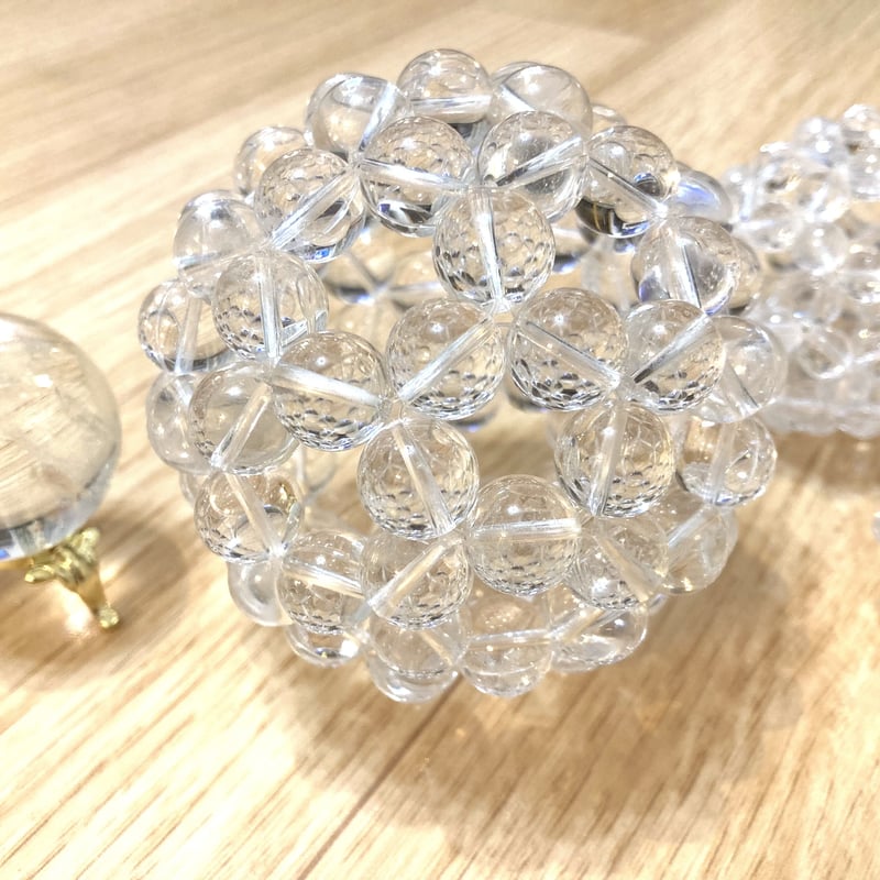 神聖幾何学フラーレン　クリスタル12mm製作 神聖幾何学フラーレン クリスタル12mm製作 | 麗～URARA～