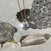 神聖幾何学フラーレン　ネックレスミックスベリルAAA-ラウンドカット3mm玉製作 神聖幾何学フラーレン ネックレスミックスベリルAAA-ラウンド