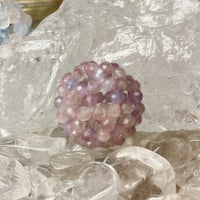 神聖幾何学フラーレン　クンツァイト6mm玉製作 神聖幾何学フラーレン クンツァイト6mm玉製作 | 麗～URARA～