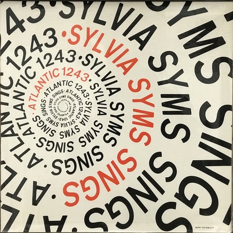 SILVIA SIMS/Sings (Atlantic 1243) MONOオリジナル盤