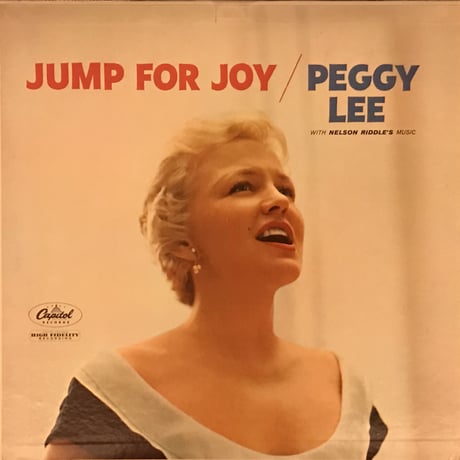 Peggy Lee／Jump For Joy　（Capitol T979）MONO オリジナル盤
