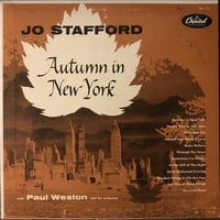 Jo Stafford／Autum In New York （Capitol T197）MONO オリジナル盤