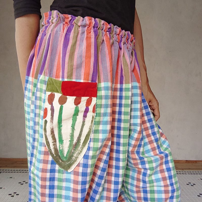 早川ユミ「タイパッカマーもんぺ」3種類・フリーサイズ | design labo