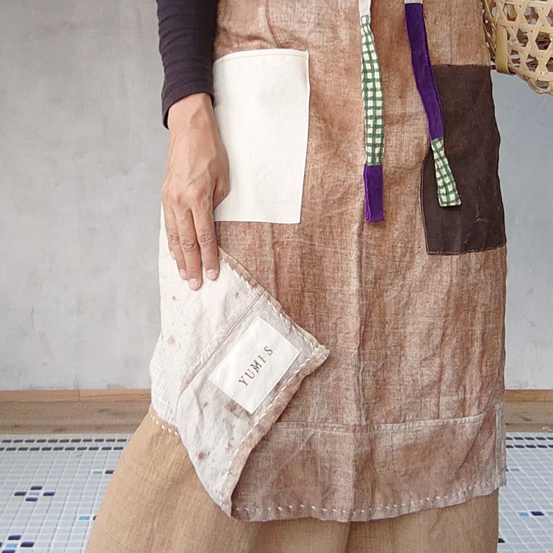 早川ユミ ちくちく前掛け　サロン 早川ユミ ちくちく まえかけ コレクション - ギャラリー樟楠＆ある