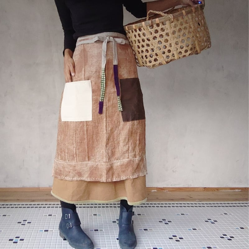 早川ユミ ちくちく前掛け　サロン 早川ユミ ちくちく まえかけ コレクション - ギャラリー樟楠＆ある