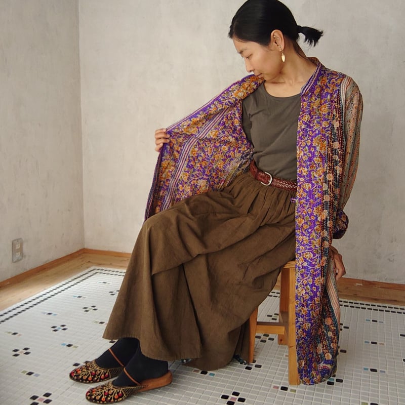 カンタ刺繍のリバーシブルジャケットNo.3 Free size | design