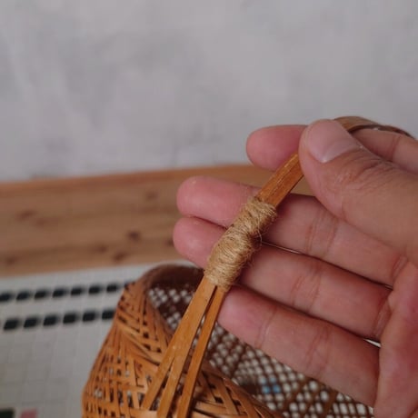 道具屋ここのつ・セレクト古道具「収穫かご・小さなものと、中くらいの物」4種