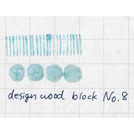 design wood block No.8