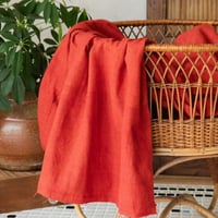 オリジナルテキスタイル「バグルー村の赤・2×2カディ」生地販売