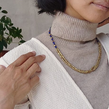 ブラスのネックレス４COLORS