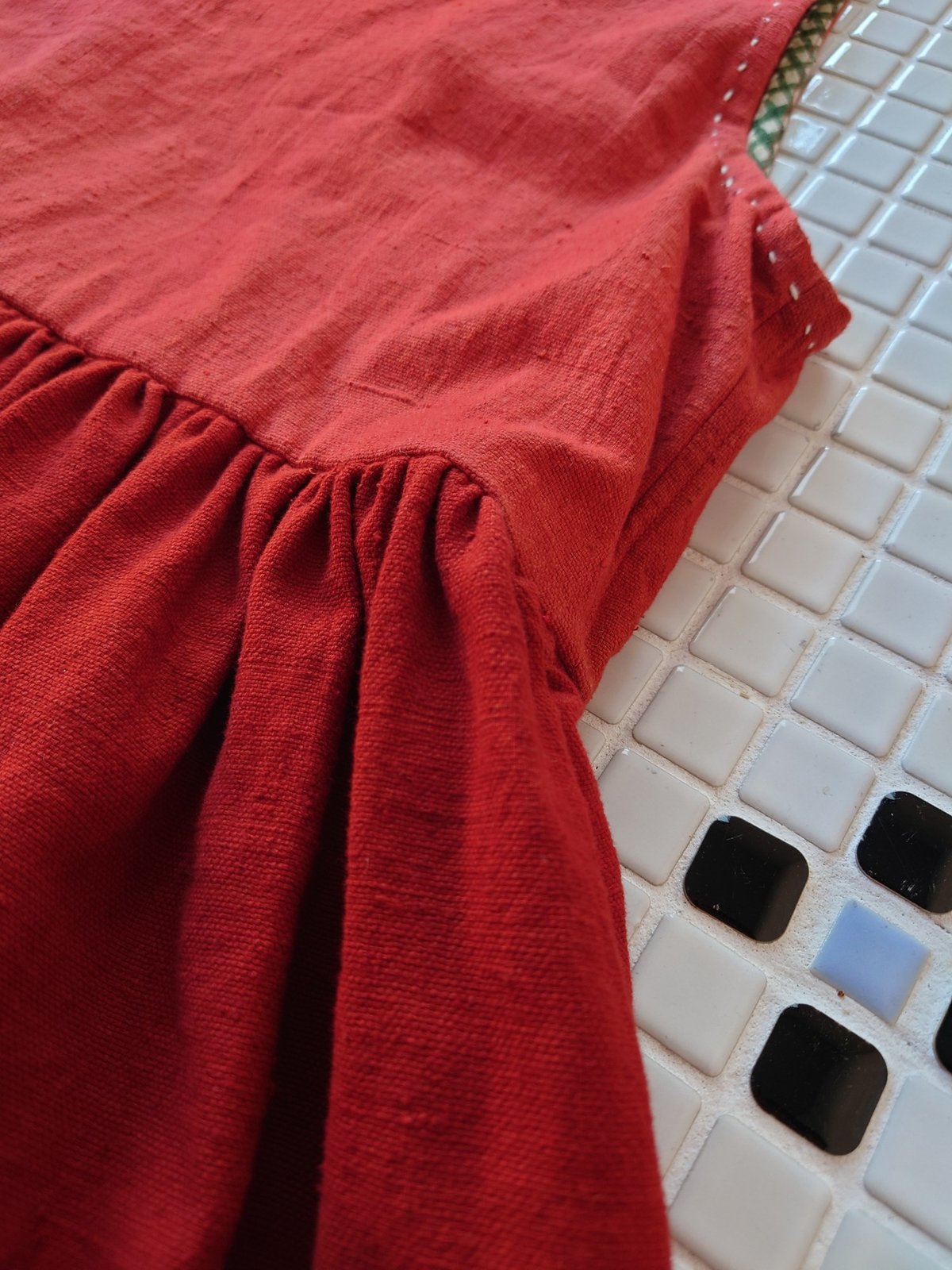 早川ユミ「チベッタンワンピース」フリーサイズ | design labo chica