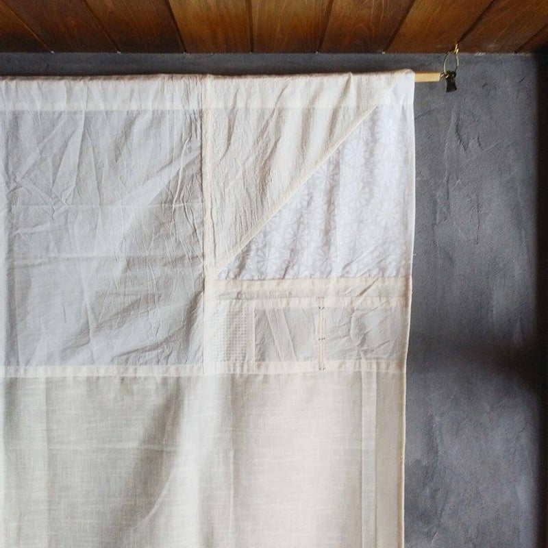 Wさんの白色パッチワーク・L202202C | design labo chica WEB SHOP