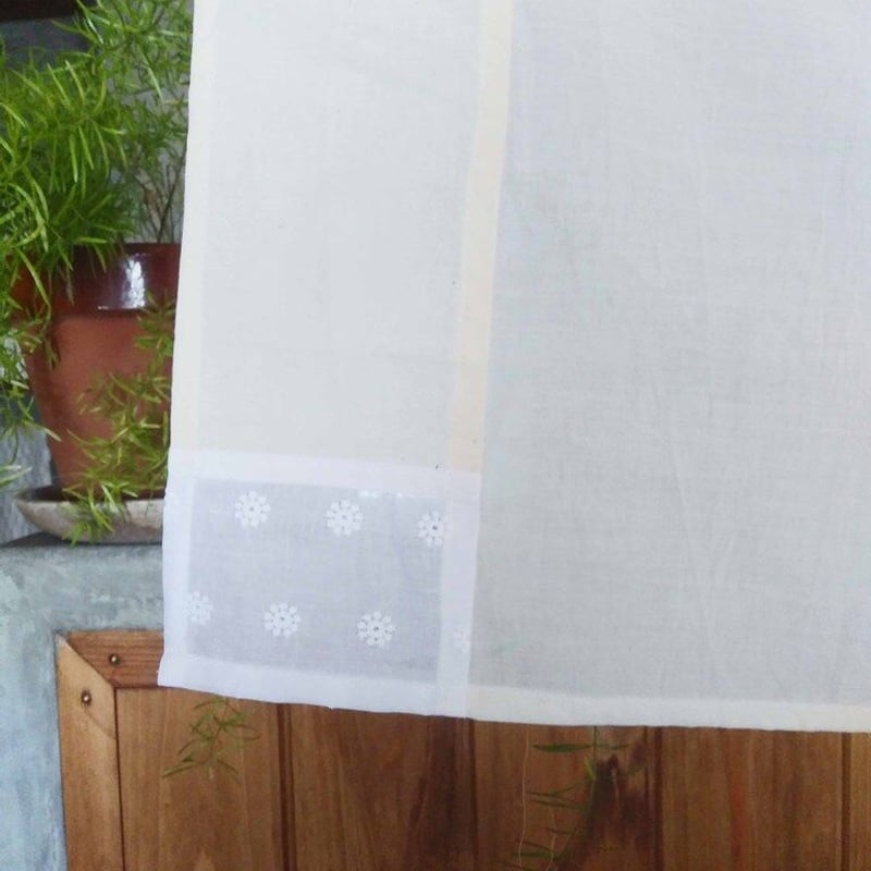 Wさんの白色パッチワーク・S202202B | design labo chica WEB SHOP