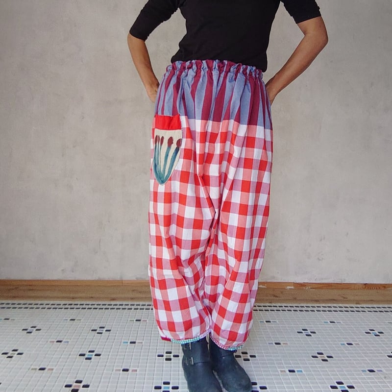 早川ユミ「タイパッカマーもんぺ」3種類・フリーサイズ | design labo