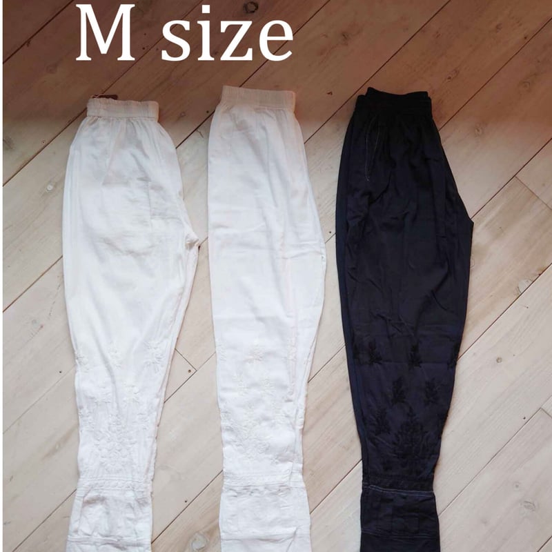 ラクナウ白刺繍の王子パンツ | design labo chica WEB SHOP