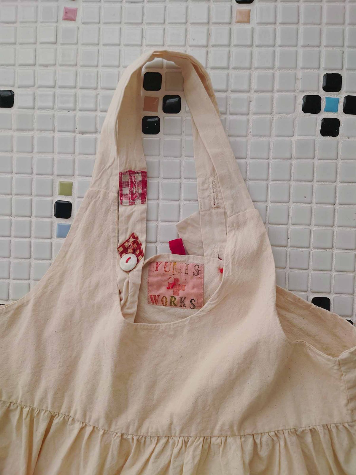 早川ユミ　YUMIS WORK フレンチスリーブ　シルクワンピース 早川ユミ YUMIS WORK フレンチスリーブ シルクワンピース - メルカリ