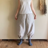 【萌暮】「畑パンツ・もんぺ」・遠州織物・リネン・フリーサイズ