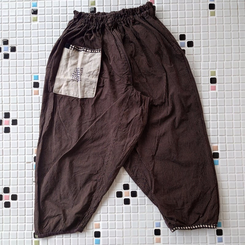 早川ユミ　リネンもんぺパンツ 早川ユミ もんぺパンツの通販 by しゃちほこshop｜ラクマ