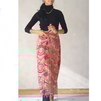 早川ユミさん　エプロン【新品、未使用】 早川ユミ「ふらんす風エプロン」青・フリーサイズ | design labo chica