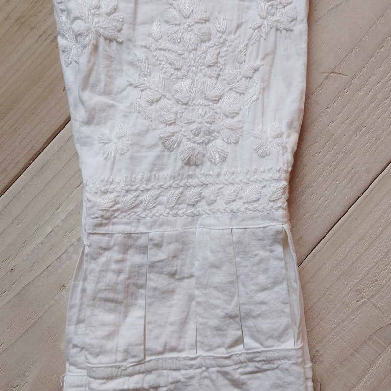 ラクナウ白刺繍の王子パンツ | design labo chica WEB SHOP