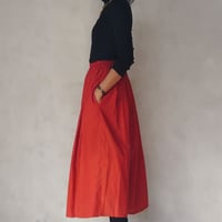 早川ユミ「ふらんす風エプロン」青・フリーサイズ | design labo chica