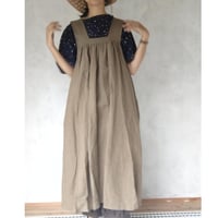 mogo「キャミソールワンピース」×リネンブラウン