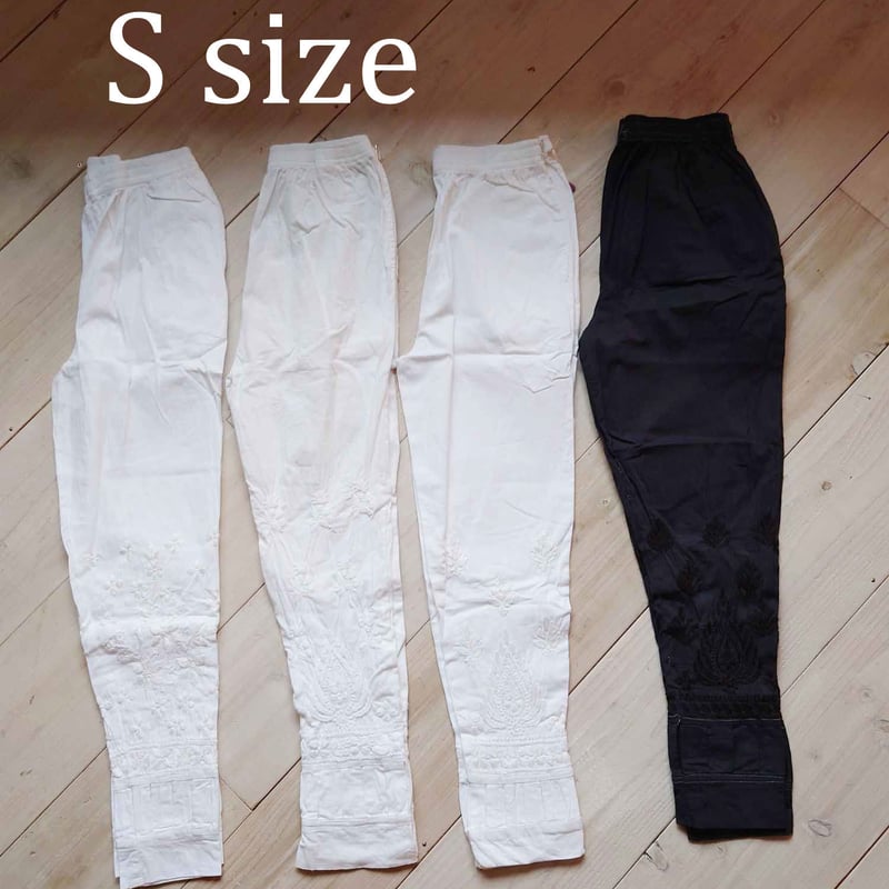 ラクナウ白刺繍の王子パンツ | design labo chica WEB SHOP