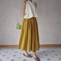 早川ユミ「ふらんす風エプロン」青・フリーサイズ | design labo chica
