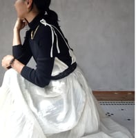 袴スカートドレス「チェーン刺繍」